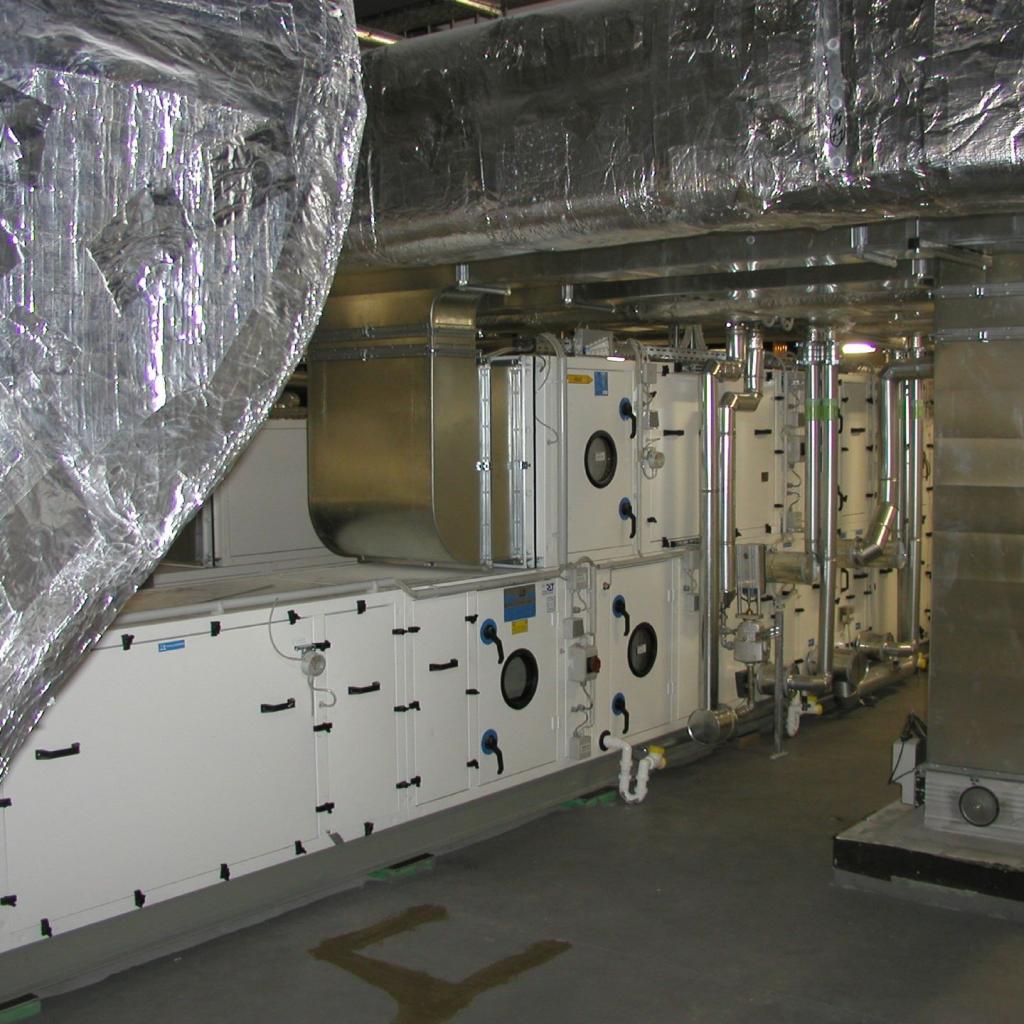 komplexes Belüftungssystem