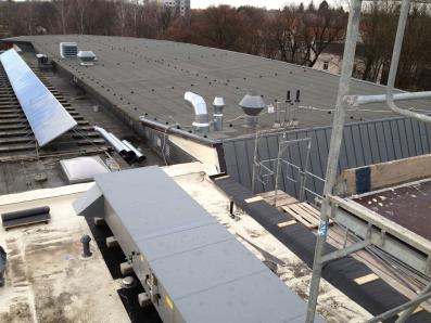 Drohnenaufnahme Dach