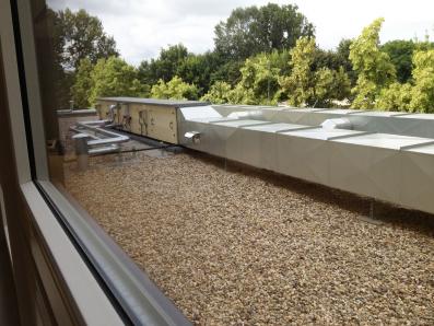 Dachaufbau Klimasystem