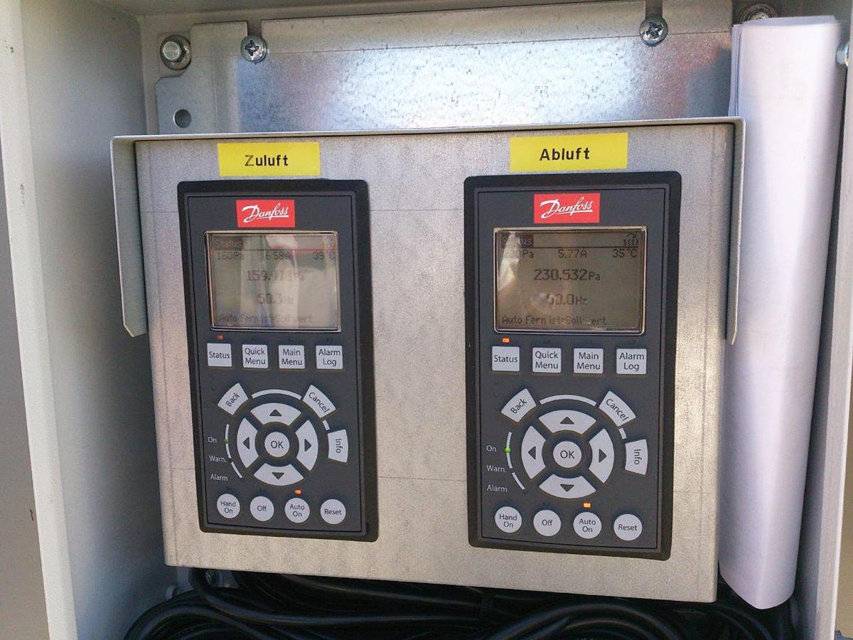 Steuergeräte Zu - und Abluft