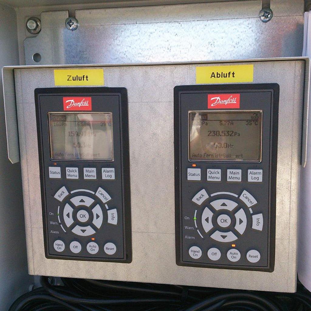 Steuergeräte Zu - und Abluft